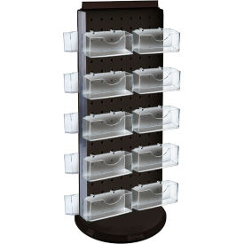 Global Approved 700505-BLK Pegboard Gift Card Display 8"W x 20"H BK 1 Pc