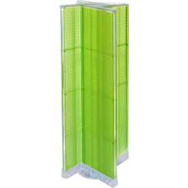 Global Approved 700420-GRE Pinwheel Pegboard Display 16"W x 60"H GN 1 Pc