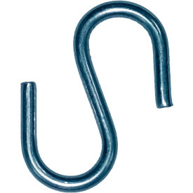 Global Approved 700023 S Hook For Gridwall 0.5"W x 1.25"L Metal - Pkg Qty 20