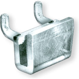 Global Approved 700021 U Hook For Slat Wall & Pegboard 1.25"W x 0.75"H x 0.5"D CLR - Pkg Qty 20