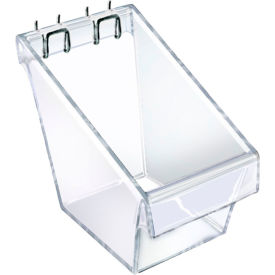 Global Approved 556119 Mini Display Bucket 4"H CLR - Pkg Qty 4