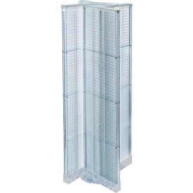 Global Approved 700420-CLR Pinwheel Pegboard Display 16"W x 60"H CLR 1 Pc
