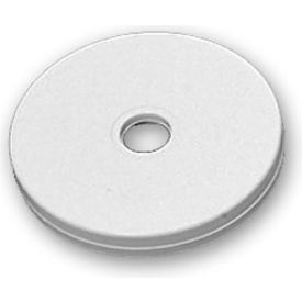 Global Approved 610133-WHT Flat Revolving Display Base 0.5"H x 3"Dia WH - Pkg Qty 10