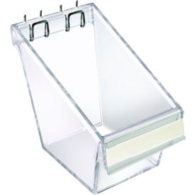 Global Approved 556129 Display Bucket 4"H CLR - Pkg Qty 4