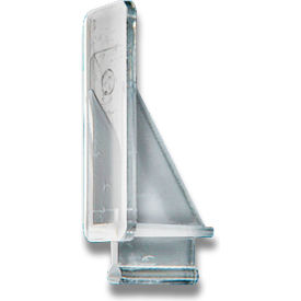 Global Approved 600030 Spring Pusher 0.6875"W x 1.75"H CLR - Pkg Qty 50