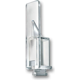 Global Approved 600029 Spring Pusher 0.75"W x 2.25"H CLR - Pkg Qty 50