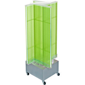 Global Approved 700445-GRE Pinwheel Pegboard Display 13.5"W x 44"H GN 1 Pc