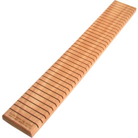 C-Line Products, Inc. 98700 C-Line Products Wooden Name Badge Holder, 23 5/8 x 3 1/2 x 3/4, 1/EA image.