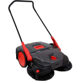 Bissell 31" Deluxe Triple Brush Push Power Sweeper Turbo 13.2 Gallon Capacity - BG477B