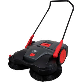 Bissell 38" Battery Powered Triple Brush Push Power Sweeper 13.2 Gallon Capacity - BG697B