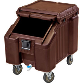 Cambro ICS100L4S131 - Ice Caddies Dark Brown 100 Lbs. Cap.