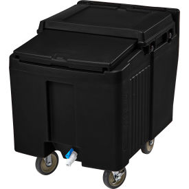Cambro ICS125L110 - Ice Caddy Black 125 Lbs. Capacity