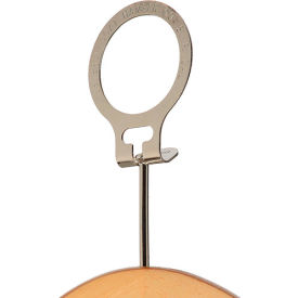 Beverly Coat Hangers Co Inc A-RINGS Steel Hanger Rings for use with Balltop Hangers, Solid Chrome Plated, 100/Case image.