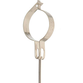 Beverly Coat Hangers Co Inc B-RINGS Clamping Hanger Rings for use with Balltop Hangers, 100/Case image.
