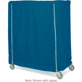 Wire Truck Nylon Cover, Blue, 48"W x 24"D x 74"H view 2