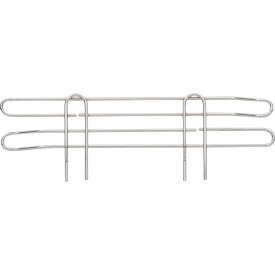 Super Erecta Chrome Shelf Ledge, 18"W x 4"H view 2