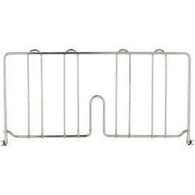 Chrome Shelf Divider, 18"Lx 8"H view 2