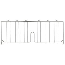 Chrome Shelf Divider, 24"L x 8"H view 2