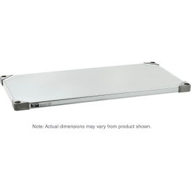 Super Erecta Flat Galvanized Solid Shelf, 60"W x 24"D view 2