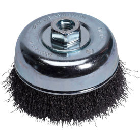 Century Drill 76055 Angle Grinder Cup Brush 5" Dia. Crimped Steel 0.0118"