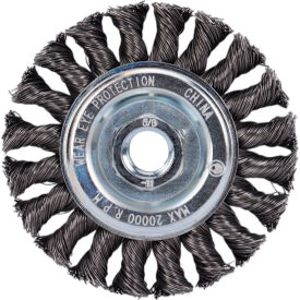 Century Drill 76049 Angle Grinder Wire Wheel 4" Dia. Steel Knot