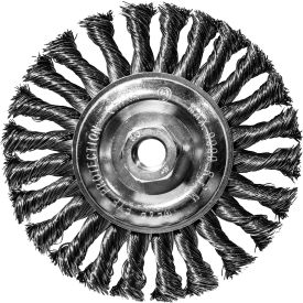 Century Drill 76063 Angle Grinder Wire Wheel 6" Dia. Steel Cable Twist