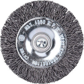 Century Drill 76411 Drill Radial Wire Brush 2" Dia. Steel Crimped