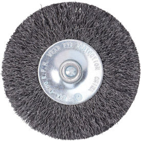 Century Drill 76423 Drill Radial Wire Brush 2-1/2" Dia. Steel Crimped