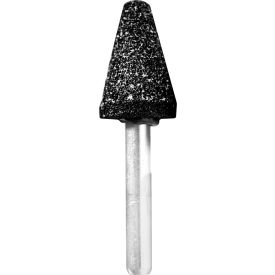 Century Drill 75212 Mounted Grinding Point 1" Dia. 1/4" Shank Size A5 Aluminum Oxide