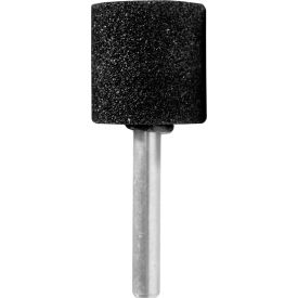 Century Drill 75216 Mounted Grinding Point 1" Dia. 1/4" Shank Size W220 Aluminum Oxide