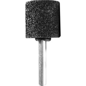 Century Drill 75217 Mounted Grinding Point 1" Dia. 1/4" Shank Size A38 Aluminum Oxide