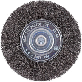 Century Drill 76441 Drill Radial Wire Brush 4" Dia. Steel Crimped