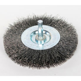 Century Drill 76443 Drill Radial Wire Brush 4" Dia. Steel Crimped