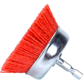 Century Drill 77231 Cup Brush Nylon Abrasive 3" Dia. Cup Nylon