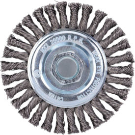 Century Drill 76041 Angle Grinder Wire Wheel 4" Dia. Steel Stringer Bead