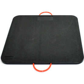 Justrite Safety Group PAD30301 Checkers® Safety Tech Heavy Duty Outrigger Pad, 30" x 30" x 1" Thick, PAD30301 image.