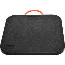 Justrite Safety Group PAD1515.75 Checkers® Safety Tech Heavy Duty Outrigger Pad, 15" x 15" x 0.75" Thick, PAD1515.75 image.