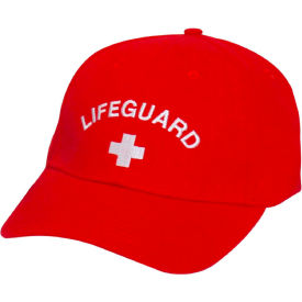 Kemp Usa 18-004-RED Kemp Flexfit Guard Hat, Red, 18-004-RED image.