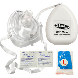 Kemp Usa 10-501 Kemp CPR Mask With 02 Inlet, 10-501 image.