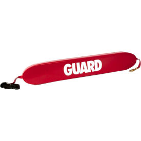 Kemp Usa 10-203-RED Kemp 40" Rescue Tube With Brass Clips, Red Guard Logo, 10-203-RED image.