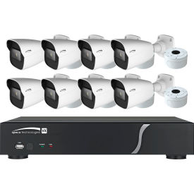 Speco ZIPT88B2 8-Channel HD-TVI DVR and 8 Bullet Camera Kit 2TB