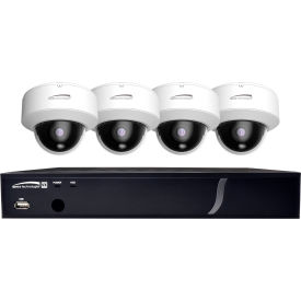 Speco ZIPT84D2 8-Channel HD-TVI DVR and 4 Dome Camera Kit 2TB