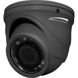 HD-TVI 4MP Mini-Turret Color Camera 2.9mm Fixed Lens Dark Grey Housing
