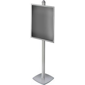 Global Approved 300290-SLV Snap Frame Sky Tower Display 22"W x 18"D x 28"H
