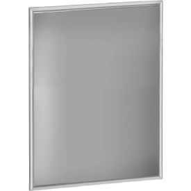 Global Approved 300271-SLV Snap Frame for Freestanding Unit 22"W x 1"D x 28"H