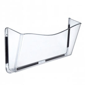 Global Approved 250045 Single Pocket Wall File W/ Magnetic Tape 14-3/4"W x 3"D x 7"H
