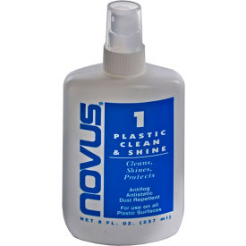 Global Approved NOVUS-7020 Plastic Clean & Shine 8oz.