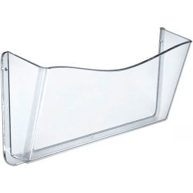 Global Approved 250025 Single Pocket Wall File Wallmount 14-3/4"W x 3"D x 7"H - Pkg Qty 4