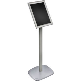 Global Approved 300240-SLV Angled Snap Frame 13"W x 11"D x 43"H