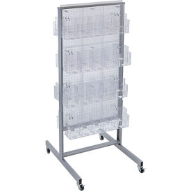 Global Approved 700670-CLR Two Sided Brochure Holder 26"W x 22"D x 62"H